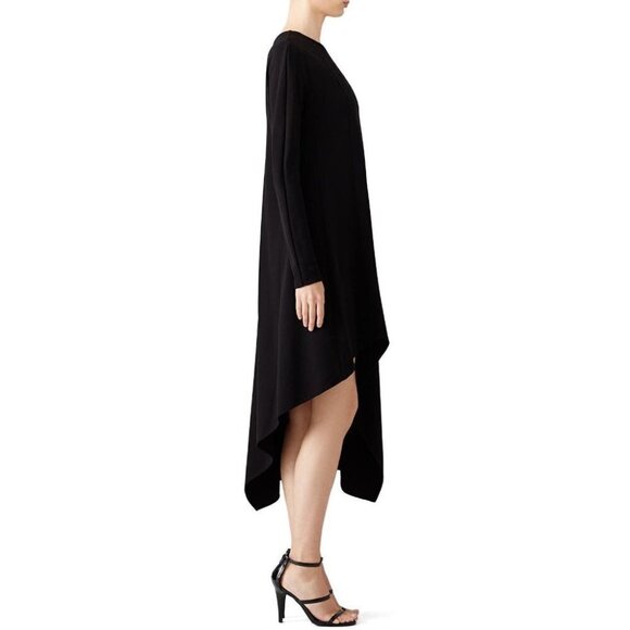 Narciso Rodriguez Black Asymmetrical Midi Dress $2495 - Picture 5 of 10